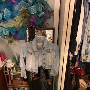 Kids blue jean jacket